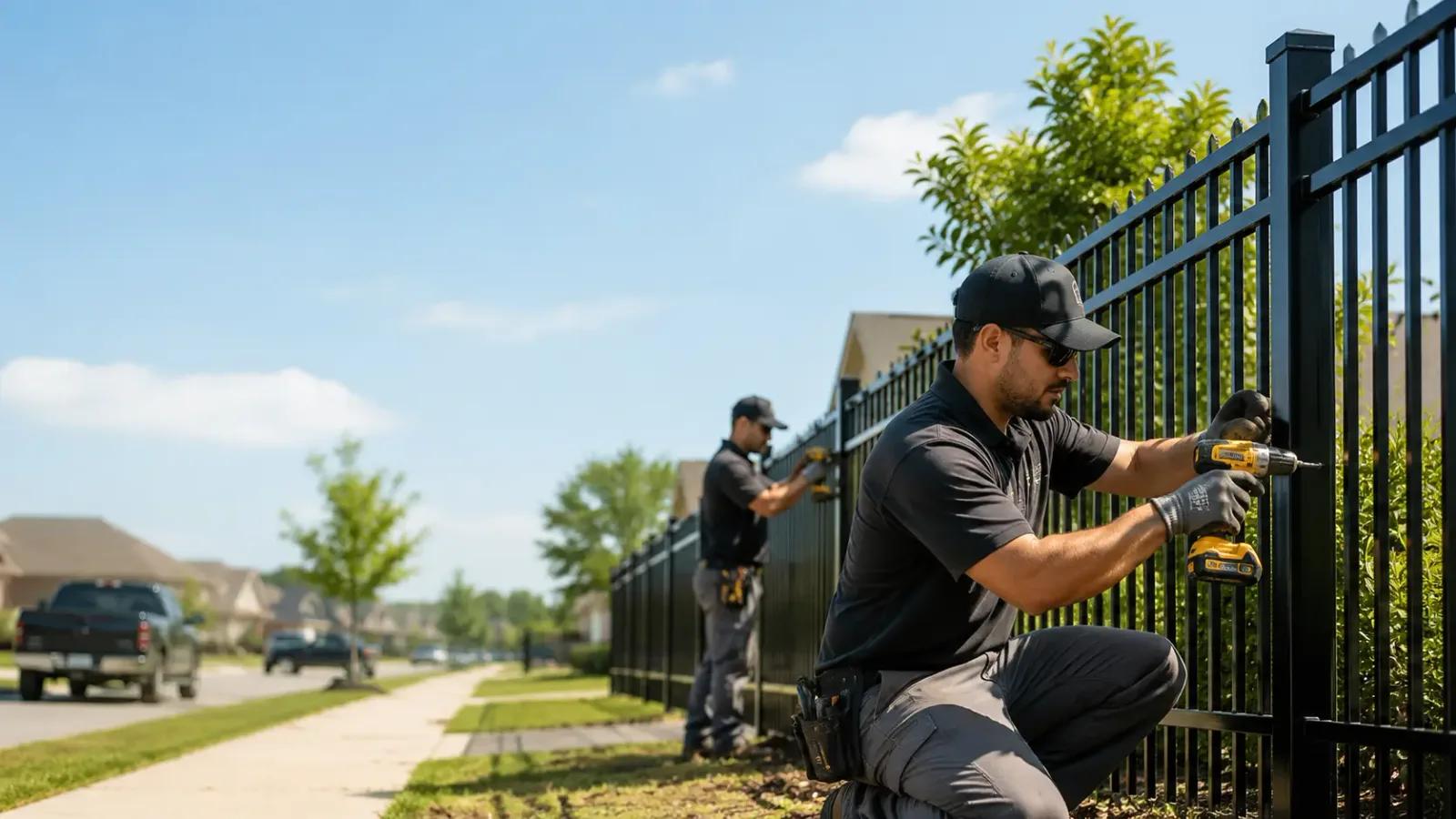 Metal Fence Installation in Berwick, IA